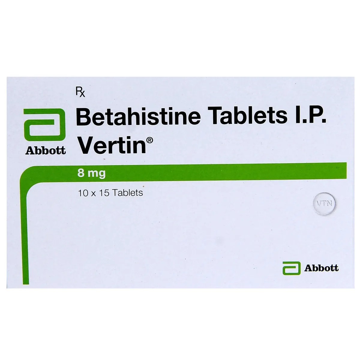 VERTIN 8 TABLET