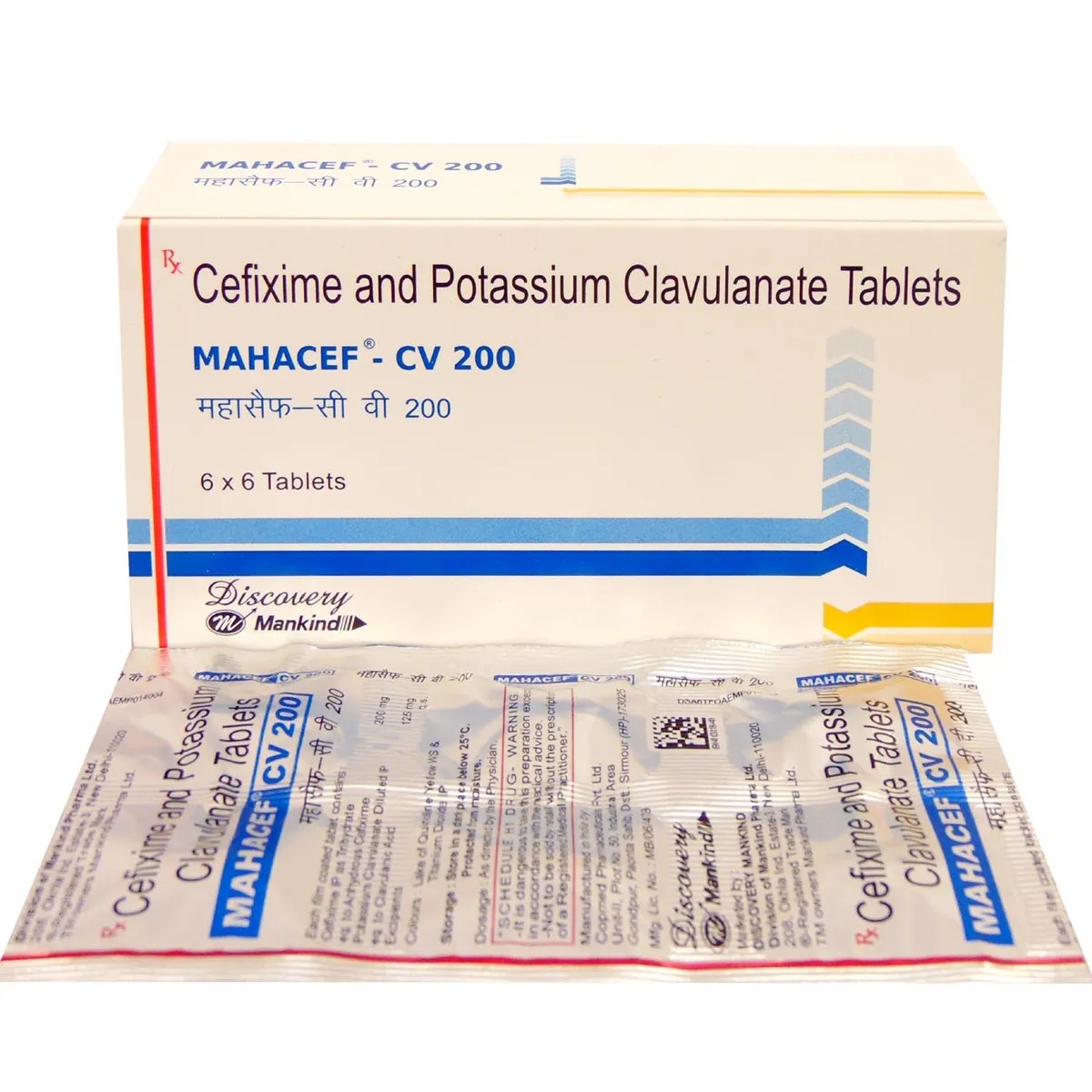 MAHACEF CV 200 TABLET