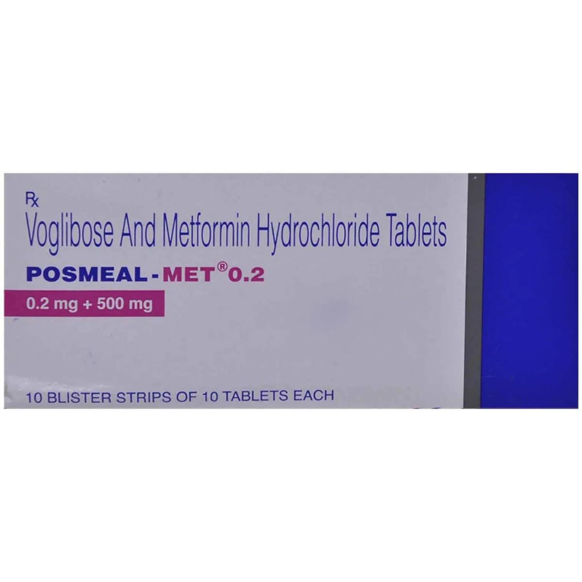 POSMEAL MET 0.2MG
