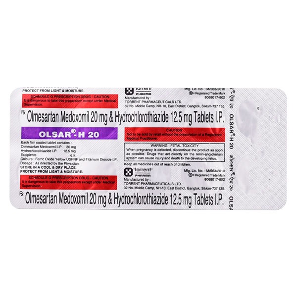 OLSAR H 20MG