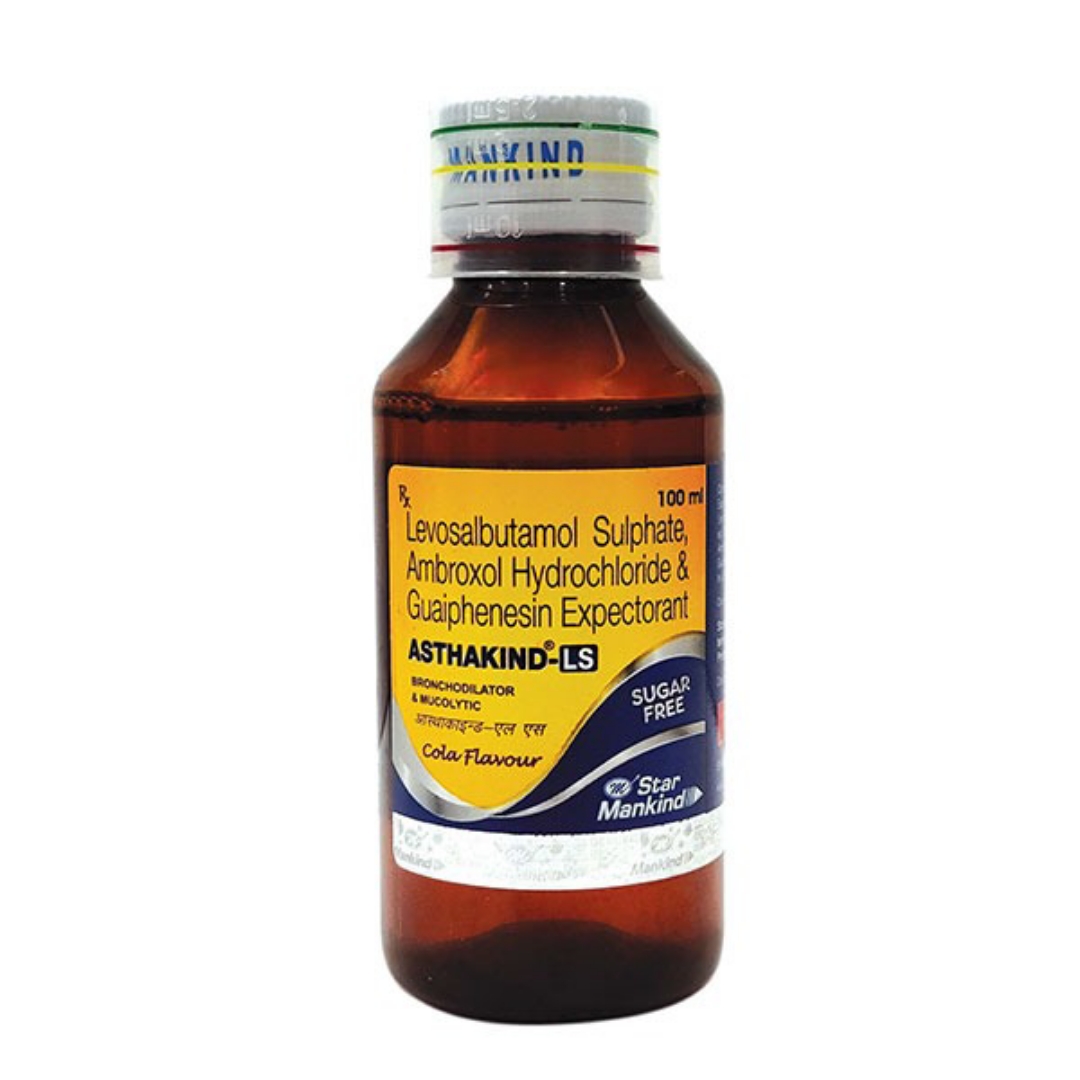 ASTHAKIND LS EXPECTORANT COLA SUGAR FREE