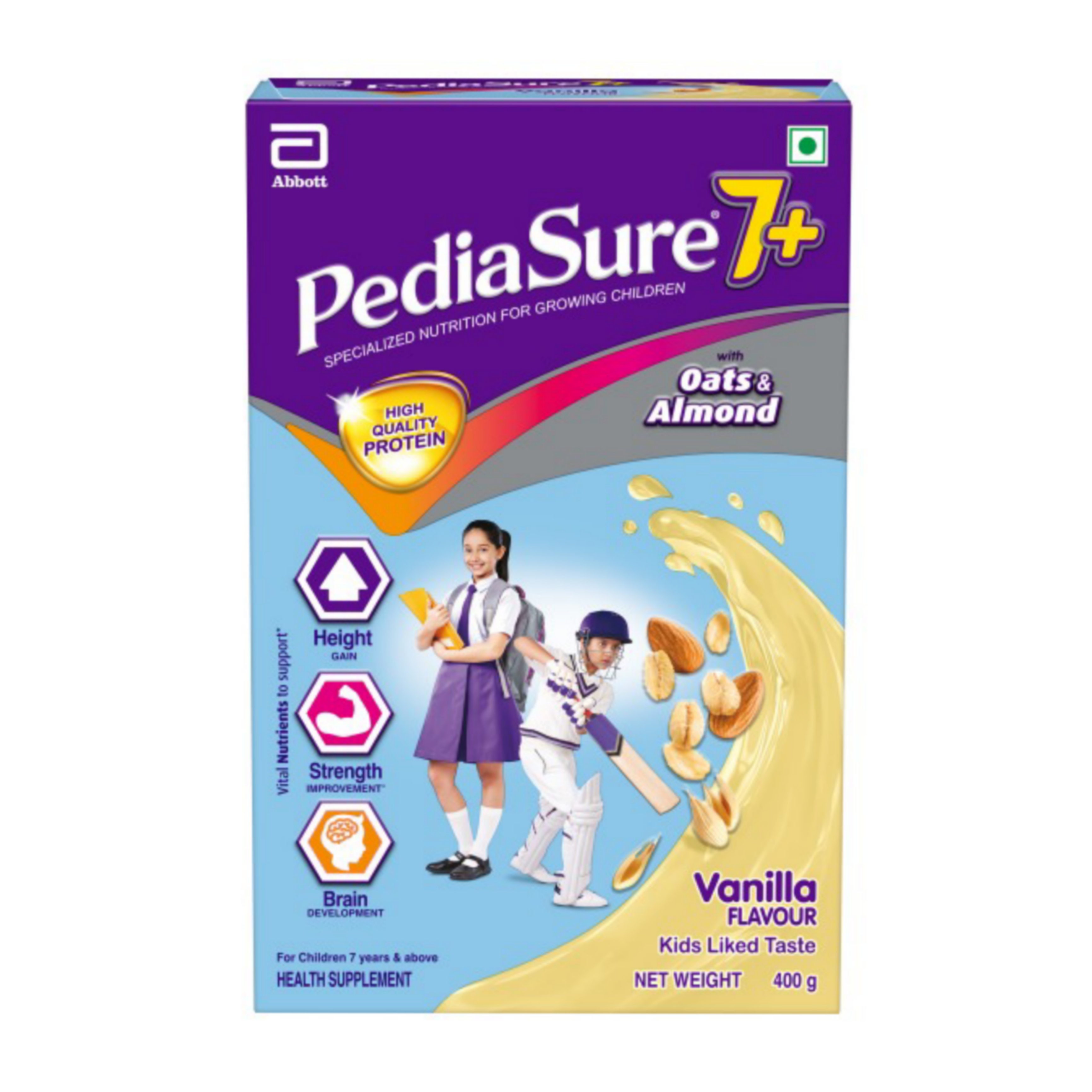 PEDIASURE 7+ VANILLA 400G 