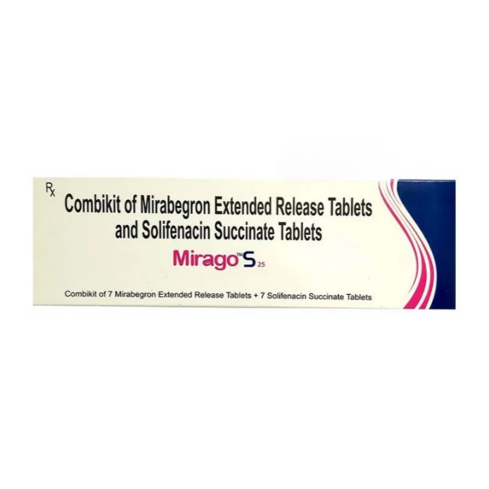 MIRAGO- S-25MG TAB