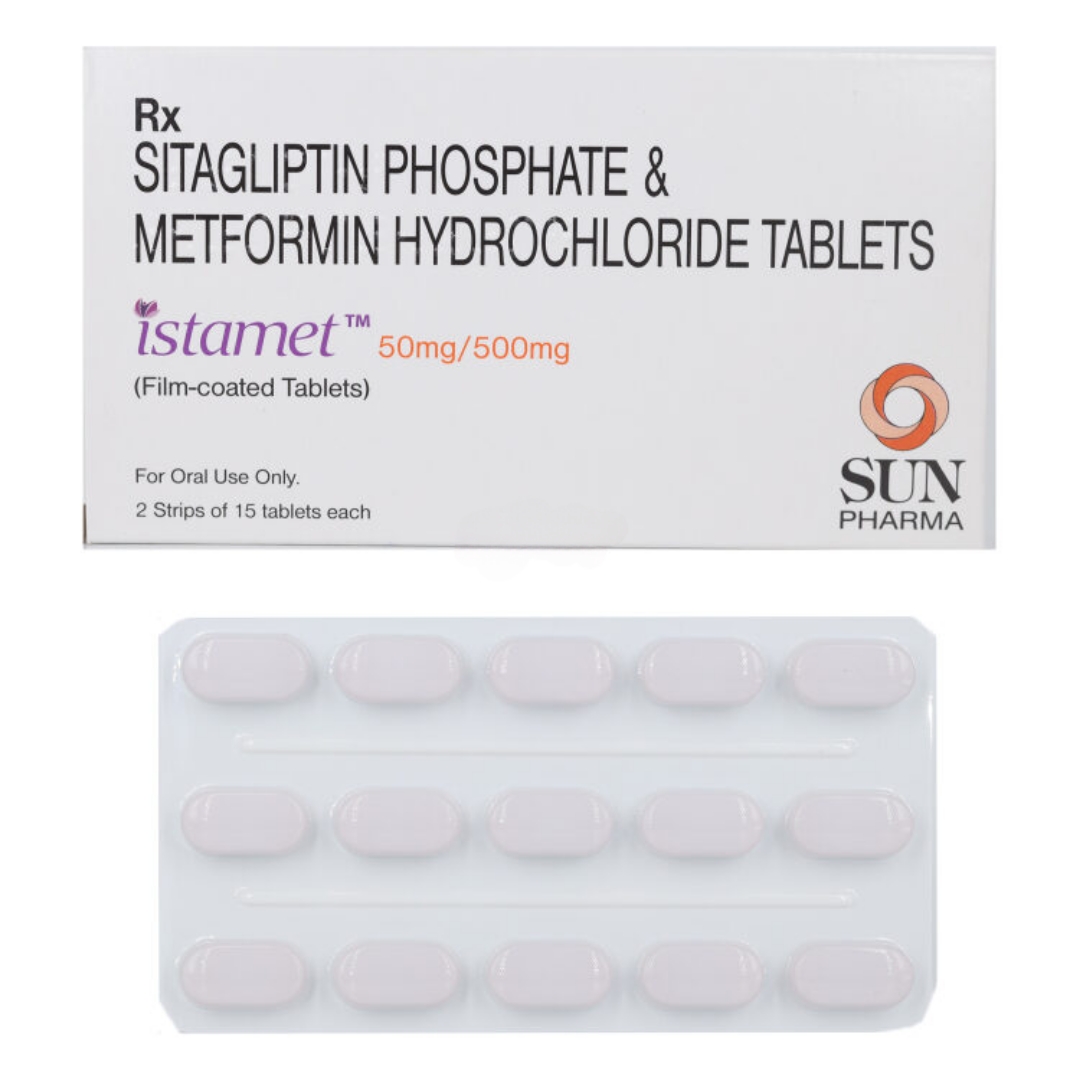 ISTAMET 50/500MG