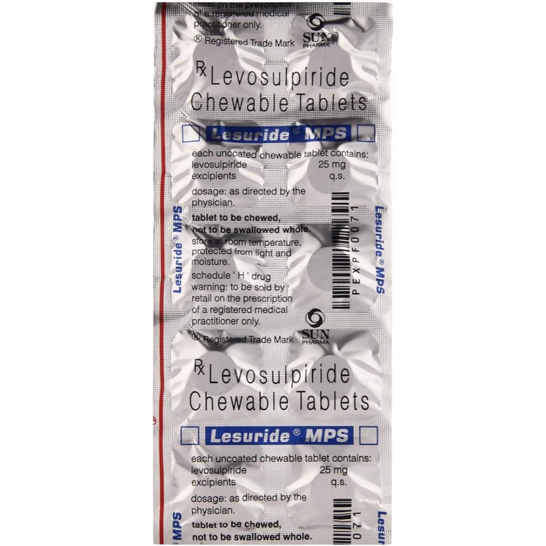 LESURIDE MPS 25 MG TABLET