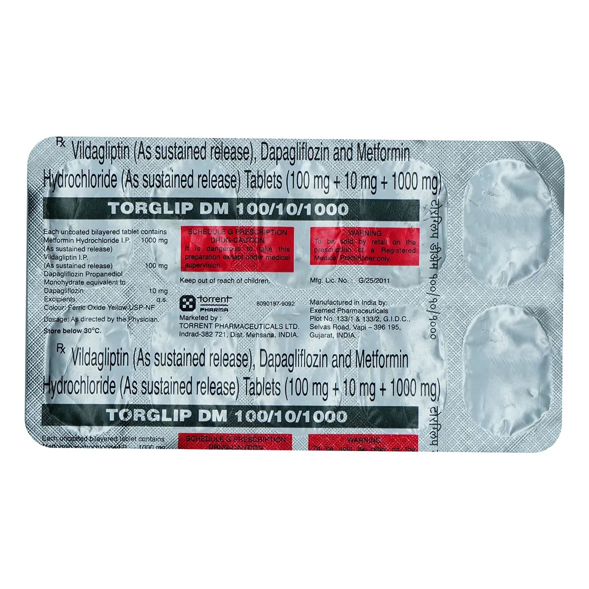 TORGLIP DM 100/10/1000