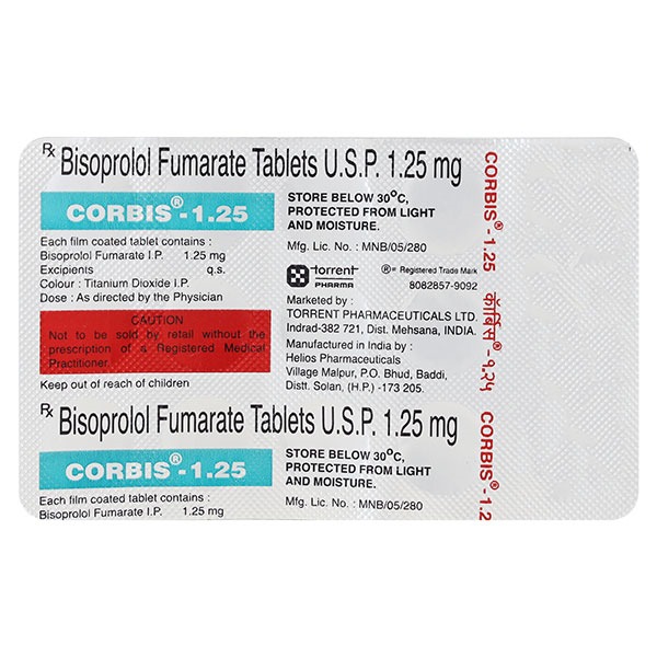 CORBIS 1.25 TABLET