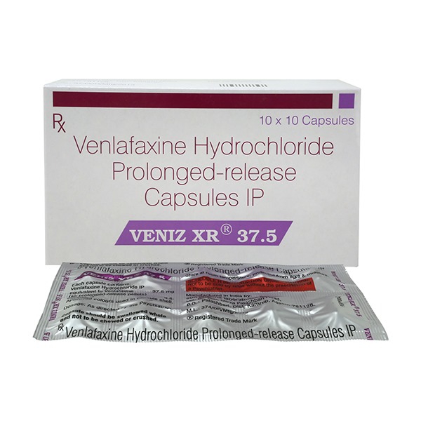 VENIZ XR 37.5MG CAP