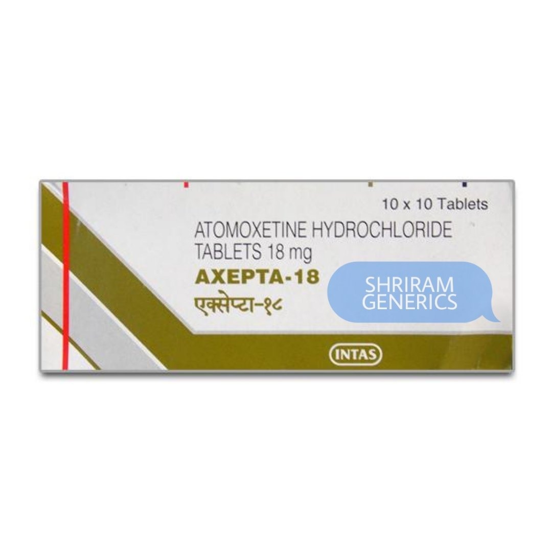 AXEPTA 18MG TABLET