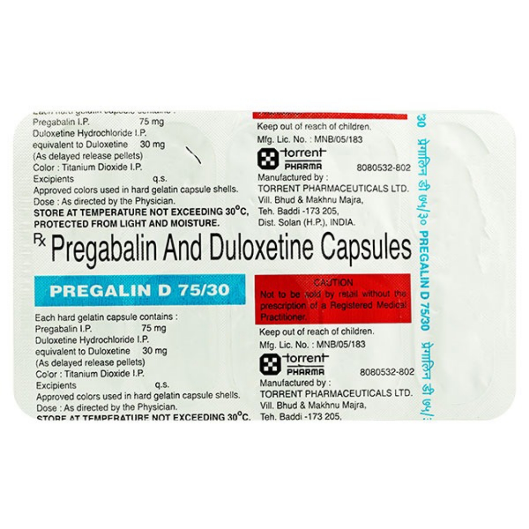 PREGALIN D 75/30