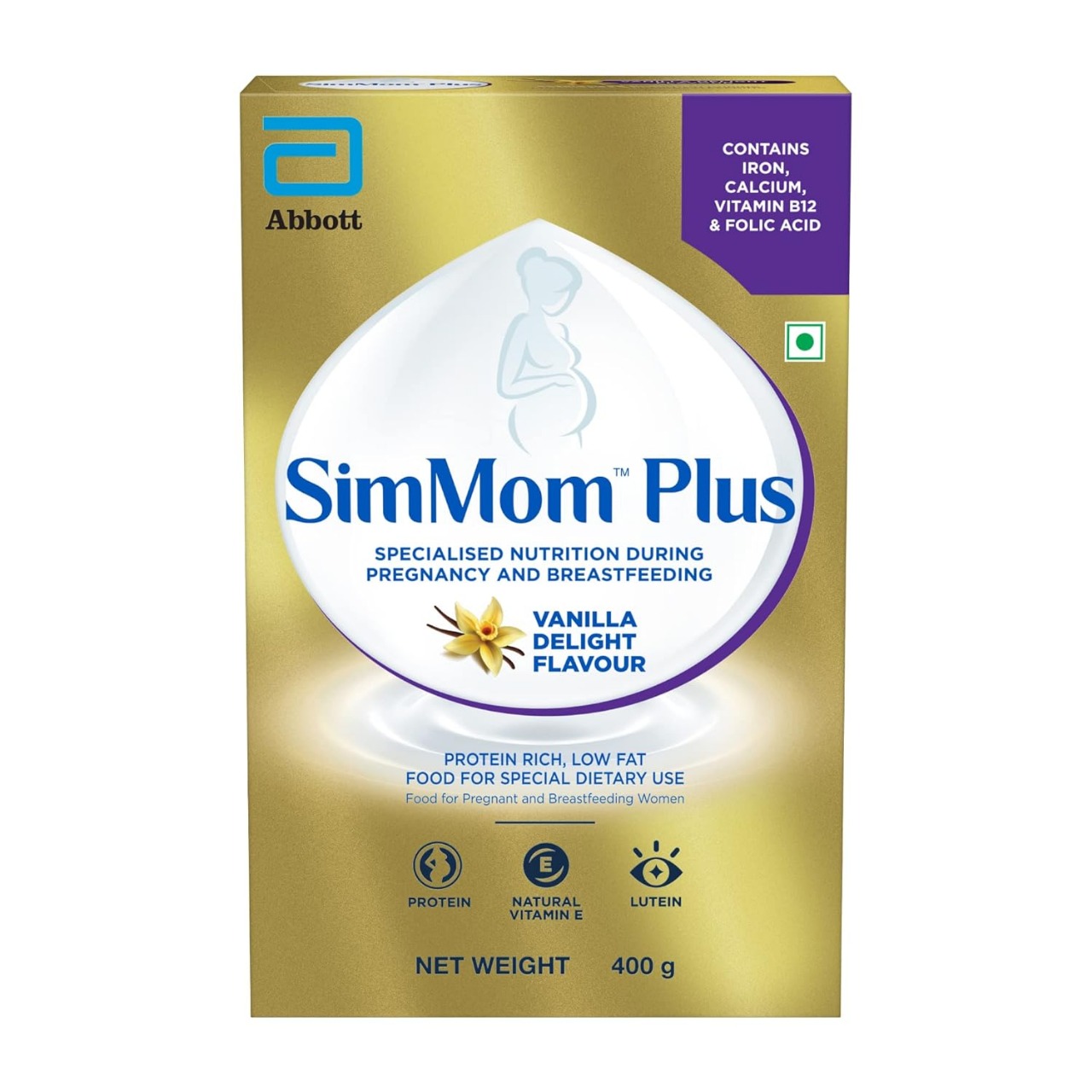 SIMMOM PLUS  NUTRITION WITH DHA 400G 