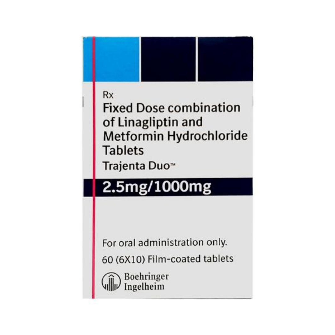 TRAJENTA DUO 2.5MG/1000MG